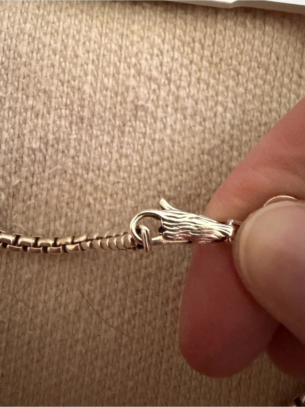 John Hardy Naga Box Chain